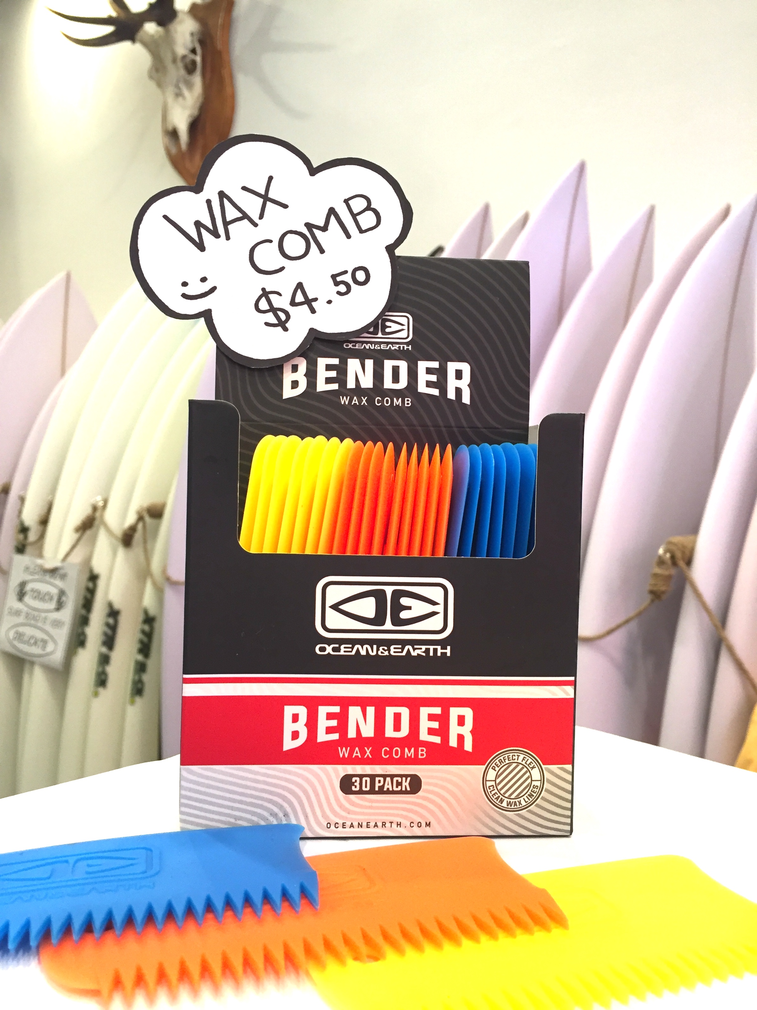 Bender wax comb
